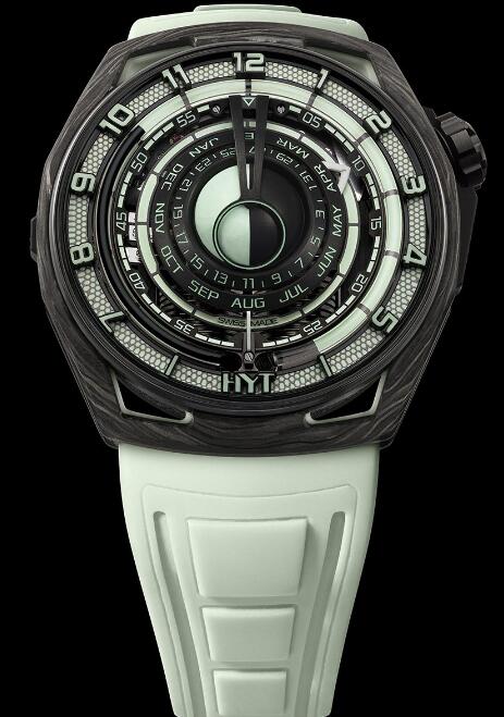 HYT Moon Runner White Neon replica watch H02800-A